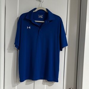 Under Armour Blue Performance Polo Shirt